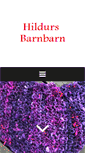 Mobile Screenshot of hildursbarnbarn.se